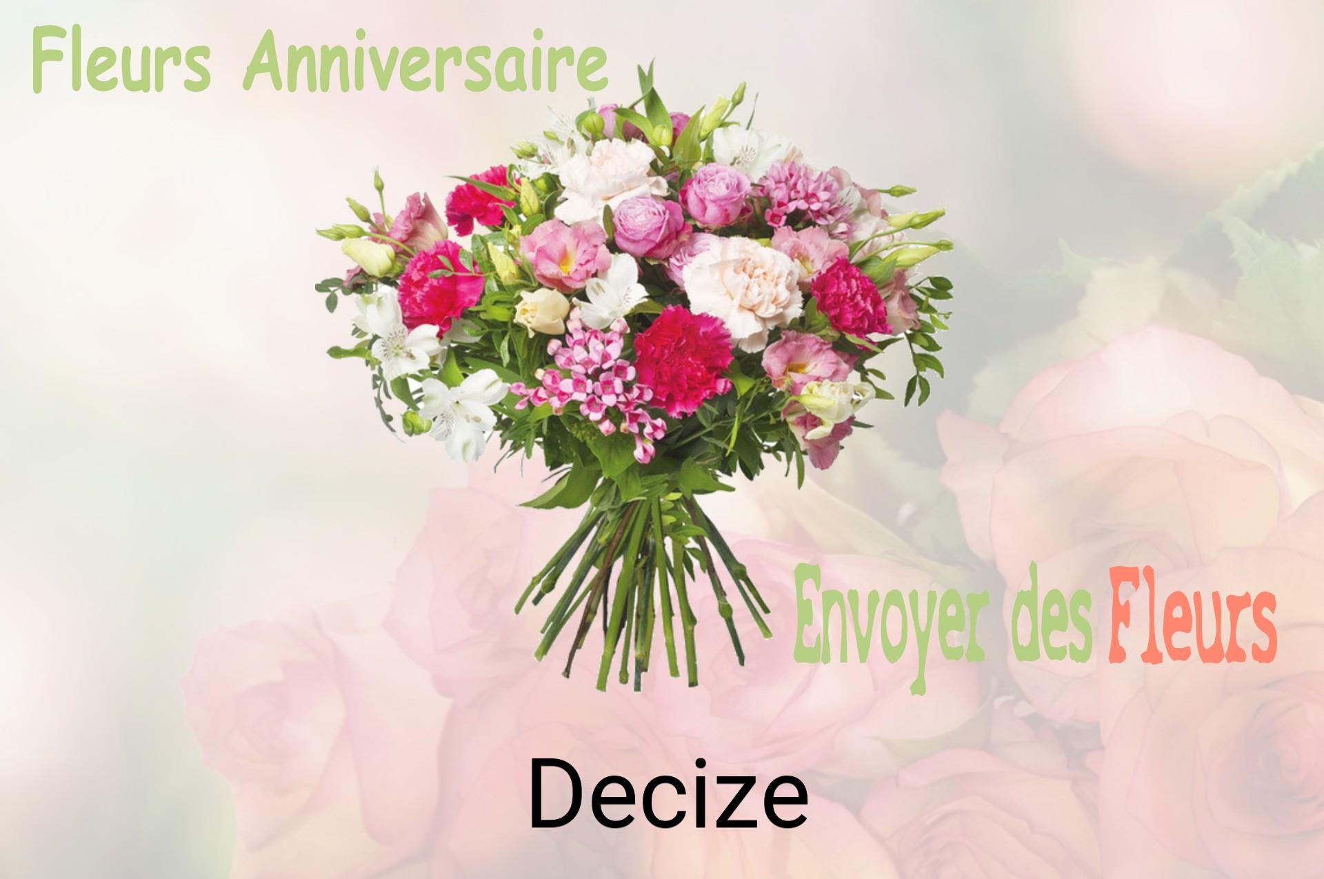 Bouquet de fleurs d’anniversaire livré à Decize