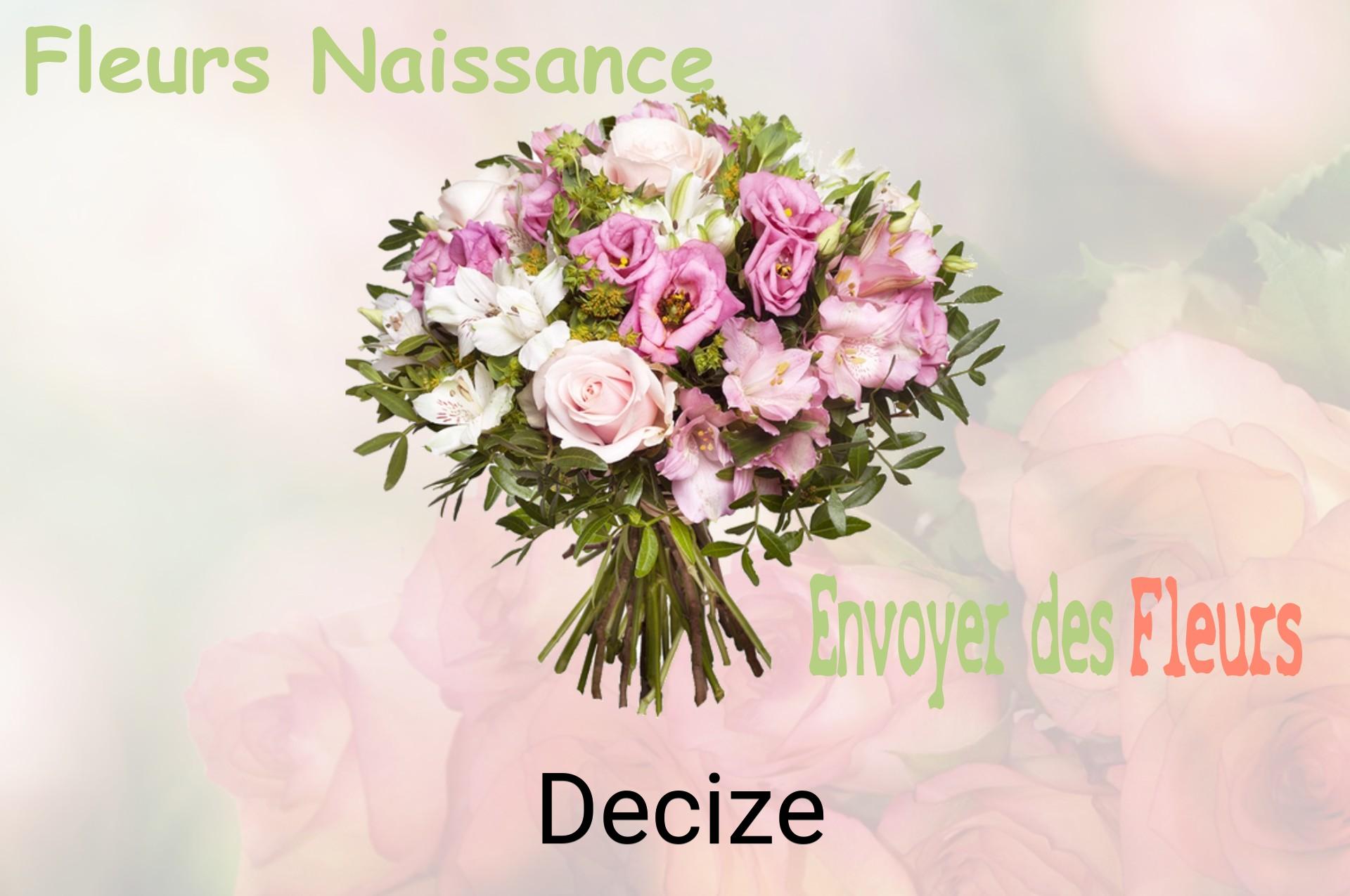 Bouquet de fleurs de naissance livré à Decize